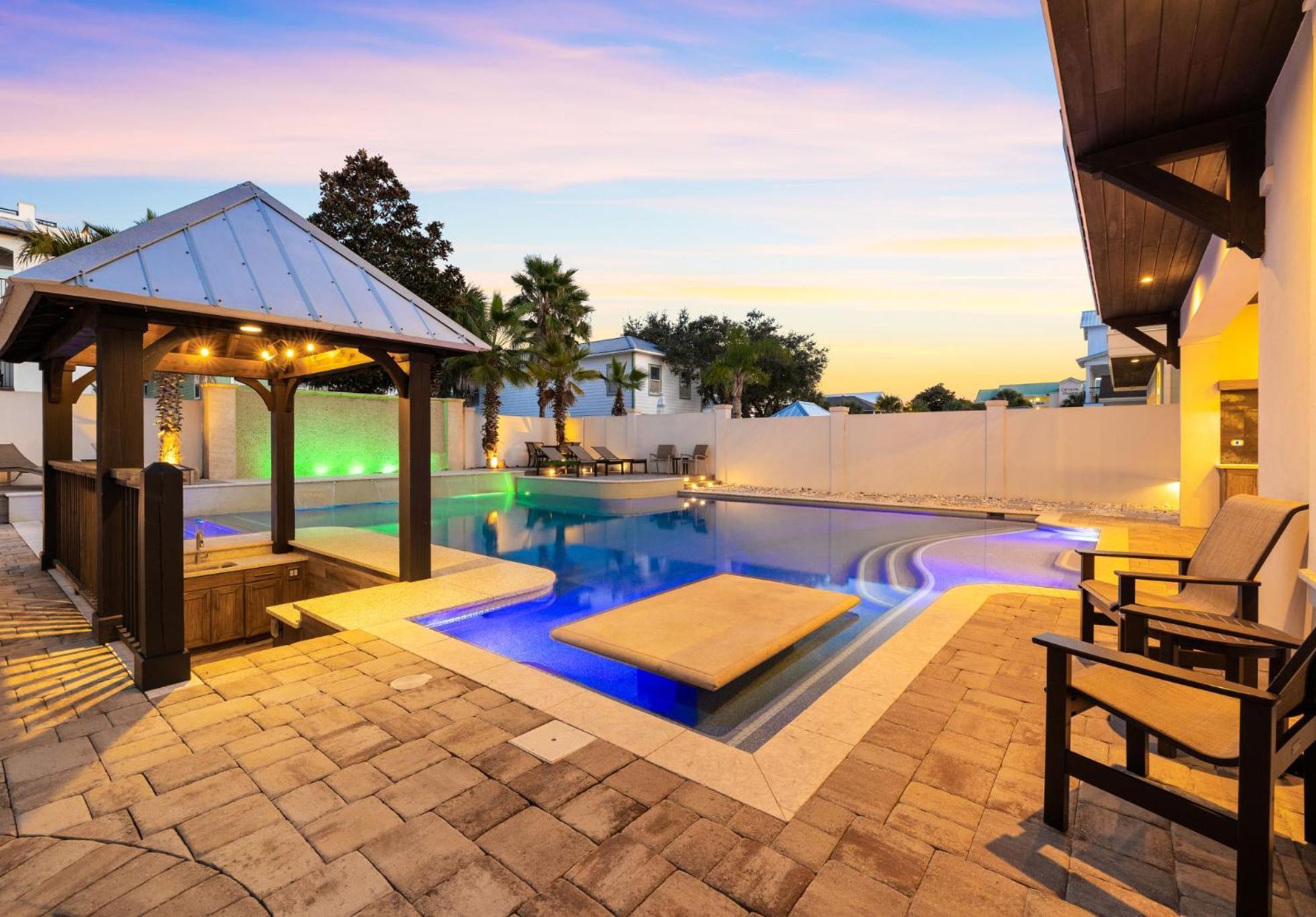Crystal Del Mar With Private Pool And Gulf Views 德斯廷 外观 照片