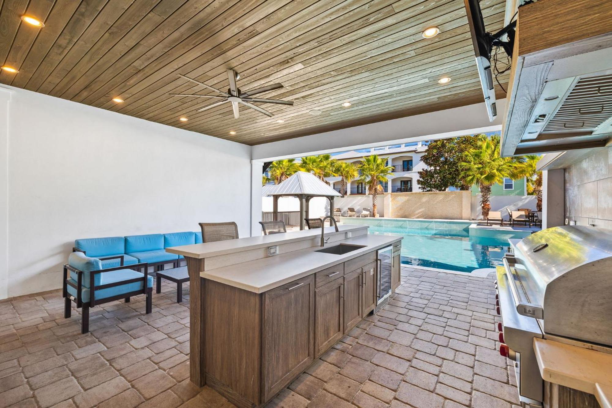Crystal Del Mar With Private Pool And Gulf Views 德斯廷 外观 照片