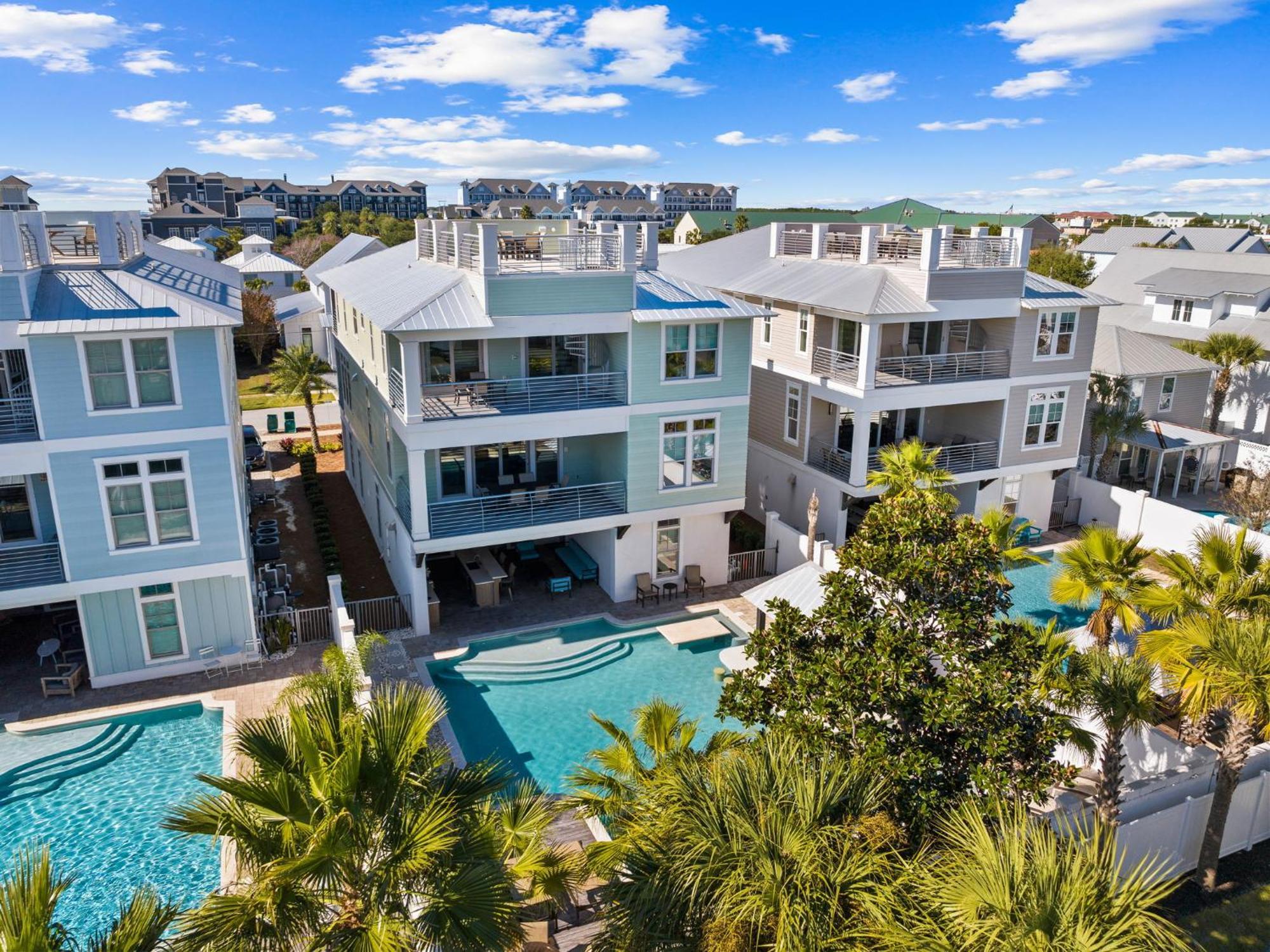 Crystal Del Mar With Private Pool And Gulf Views 德斯廷 外观 照片